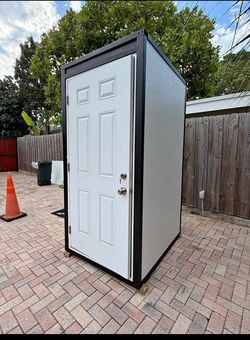 Outdoor bathroom