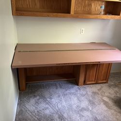 Vintage Cabinets With Built In Iron Board. 