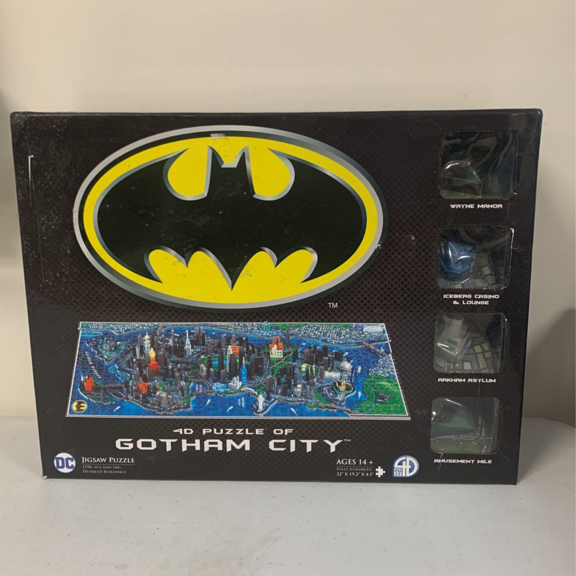 4D Puzzle of Gotham City.