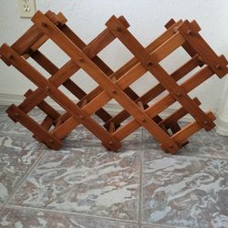 Wood Wine Rack