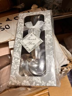 38 THANK YOU GIFTS boxes MEASURING HEART SPOONS