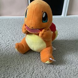 Pokemon Sitting Charmander Plushie