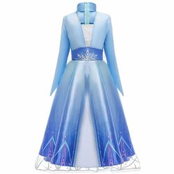 Frozen 2 Deluxe Elsa Dress Up Play  Brand New Size 4-10 Will Include Frozen Light Up Wand