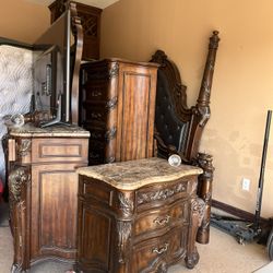 King Size Bedroom Set With Mattress 