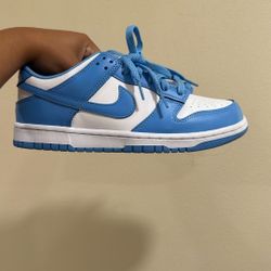 BRAND NEW nike dunk low UNC BLUE