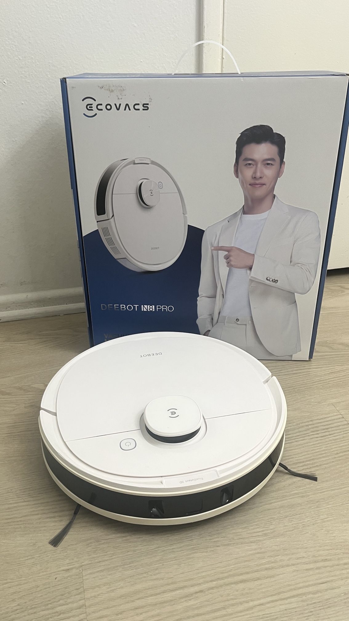 DEEBOT N8 PRO Robot Vacuum & Mop with Mapping (Carpet Cleaning, App Control, Laser)