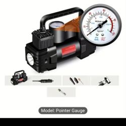 🆕️12V 150 PSI Portable Dual Cylinder Air Compressor Tire.r - LED Digital Pressure Gauge, LED Light