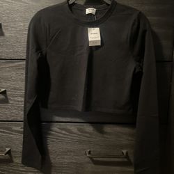 Cotton:On Crop Long Sleeve Top