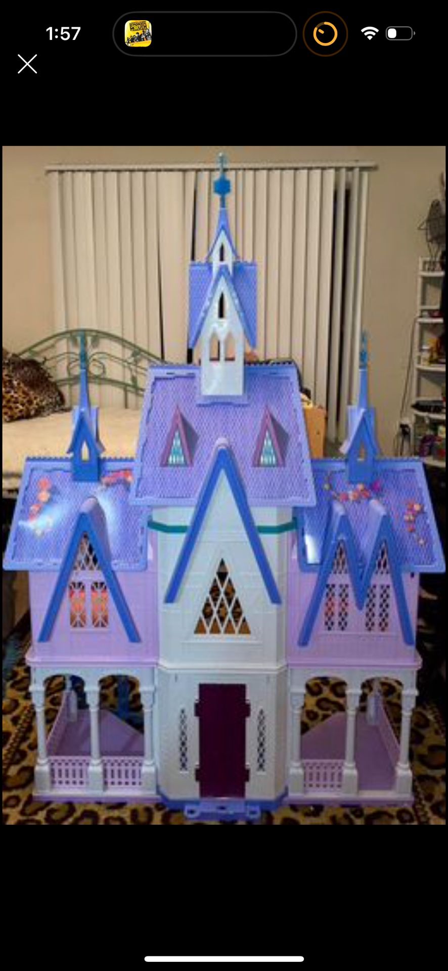 Disney Frozen Elsa & Anna 5ft Doll House 