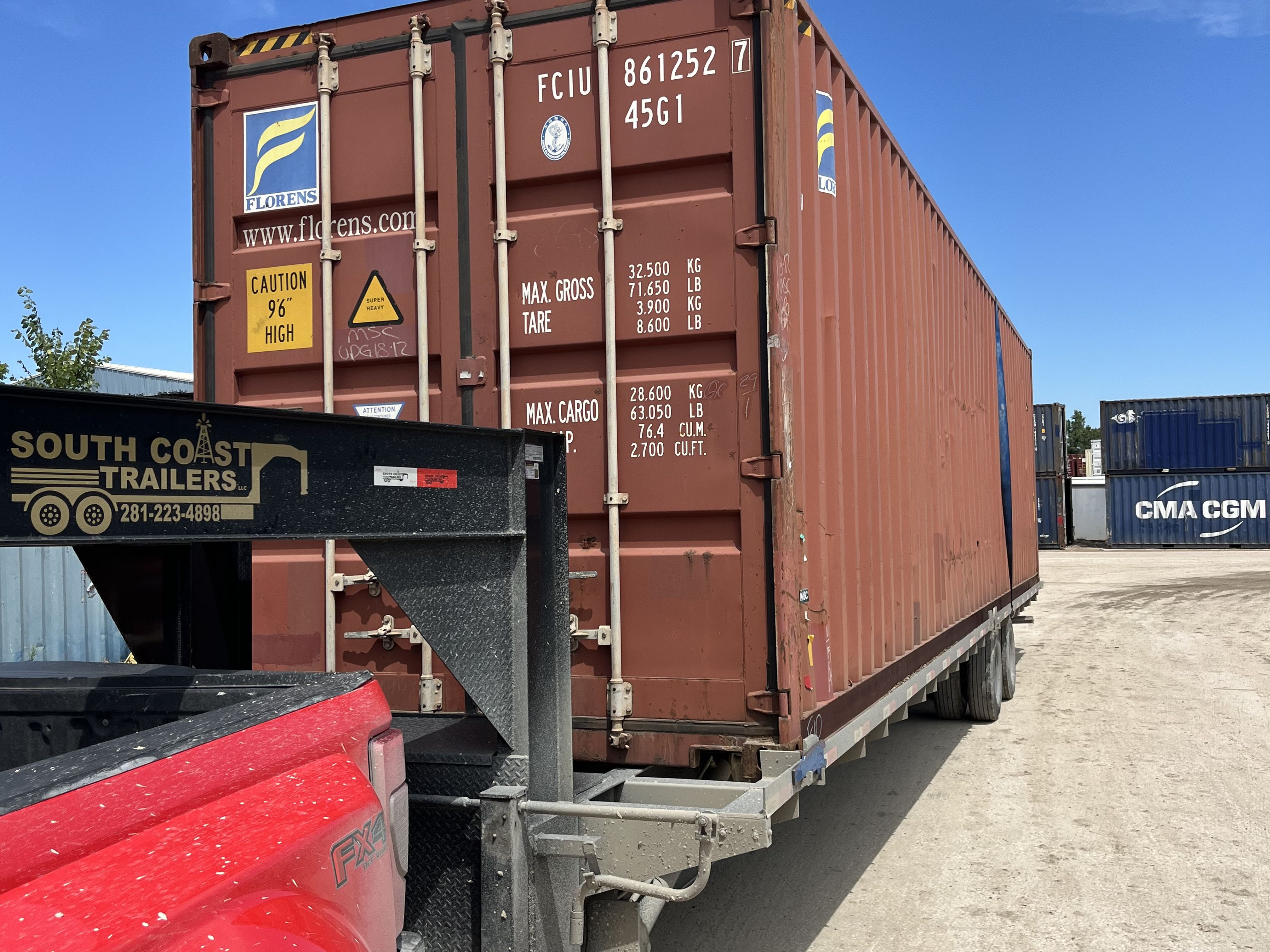20ft, 40ft Standard, 40ft High Cube Shipping Container, Storage. Conex Box