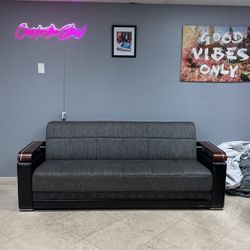 Futon With Storage And Bed 