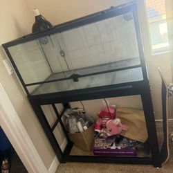 40 Gallon vivarium tank With Stand!