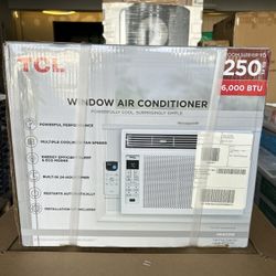 TCL 6000 BTU Window Air Conditioner Fan and Dehumidifier 