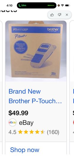 Brother PT-H110BP Portable Label Maker