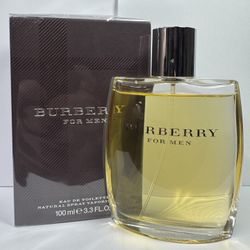 Burberry for Men Eau de Toilette 100ml / 3.3 oz - Classic - New & Sealed