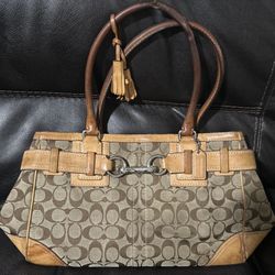 Coach Signature Tote Purse