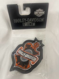 Harley Davidson, patch, oak, leaf, XSML