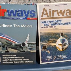 April 2012 Through October 2020 AIRWAYS - AIRLINE/ AVIATION/ AIRCRAFT HISTORY MAGAZINE