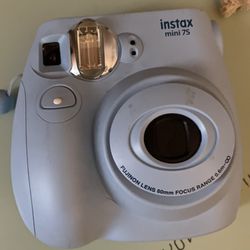 Instax mini 75 Polaroid Camera with Travel bag