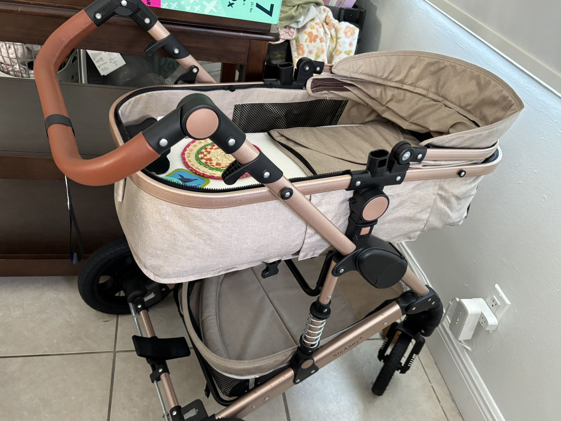 Stroller With Mettres New
