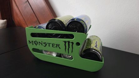 Monster Energy can dispenser
