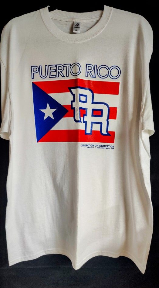 Puerto Rico White T-shirt Men's Size XL New 