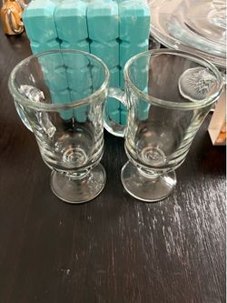 Irish coffee glass mugs