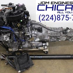 JDM 03-08 MAZDA RX8 13B 6PORT ROTORY ENGINE 1.3L 6 SPEED AISIN AI MANUAL TRANSMISSION WIRING AND ECU. COMPLETE SWAP.