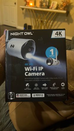WiFi camera brand new 4K