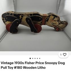 Collectable 1930's Snoppy
