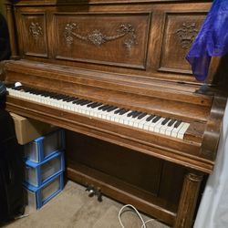 Vintage Upright Piano 