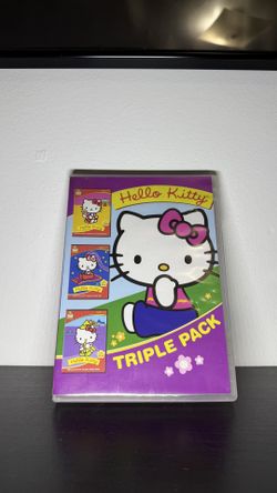Y2K 2000s Hello Kitty DVD 2 Disc Set Children’s Cartoon Movie DVD