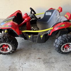 Red Power Wheels Dune Racer car for kids