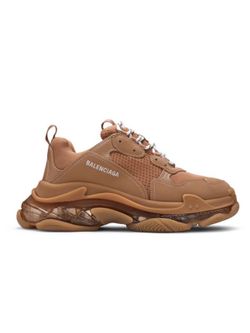 Balenciaga Triple S Sneaker Clear Sole Light Camel