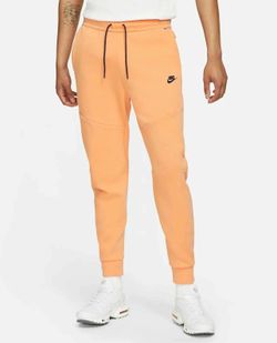 Nike Tech Fleece Jogger Pants CZ9918-835 Orange Frost Men’s XL