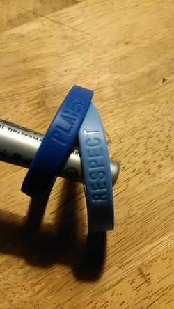 NIKE wristbands (player) and (respect)
