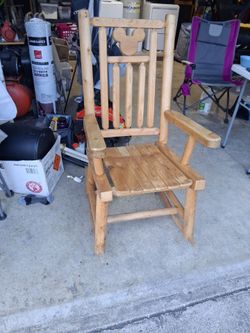 Mickey mouse adult size rocking chair