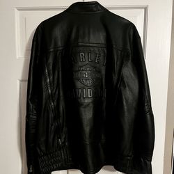 Leather Harley Davidson Jacket 