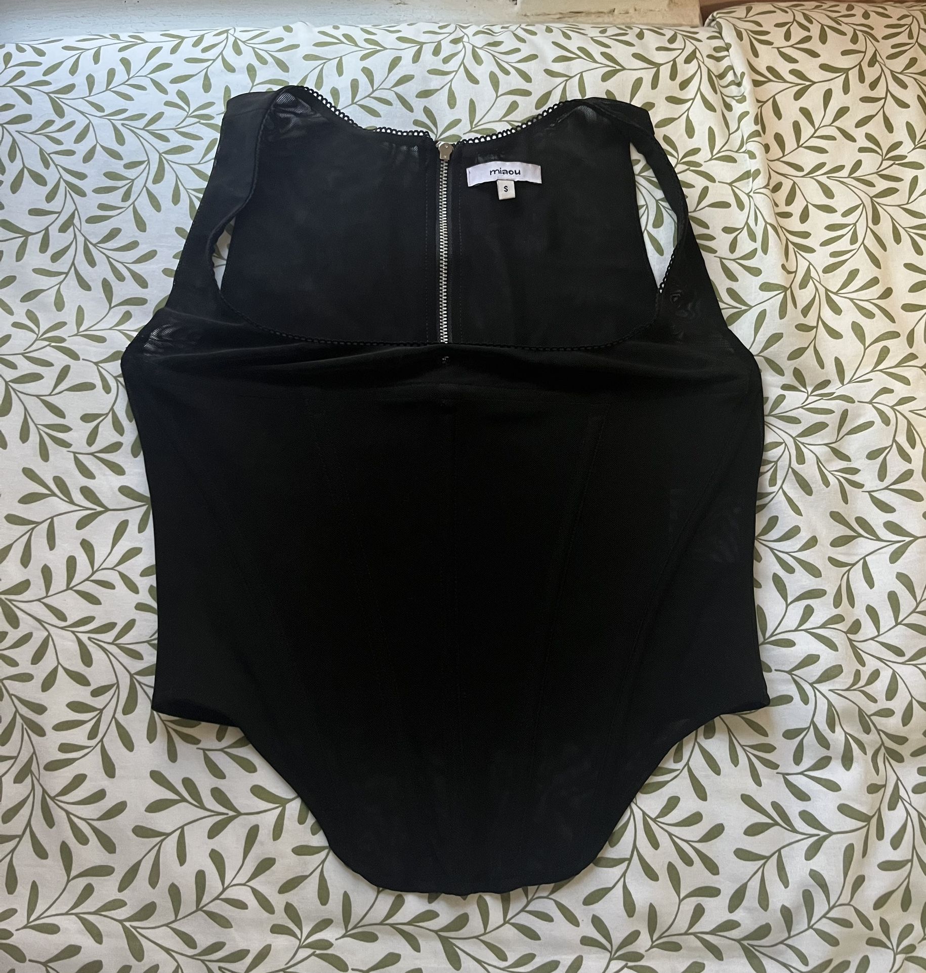 Miaou Campbell Corset Black Small