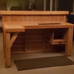 Cedar Bar + Ice Chest