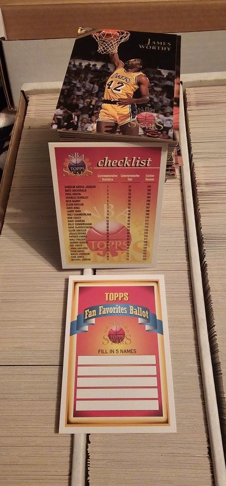 1996 Topps NBA Stars Set