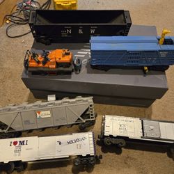 Lionel O27 Cars & Gang Car