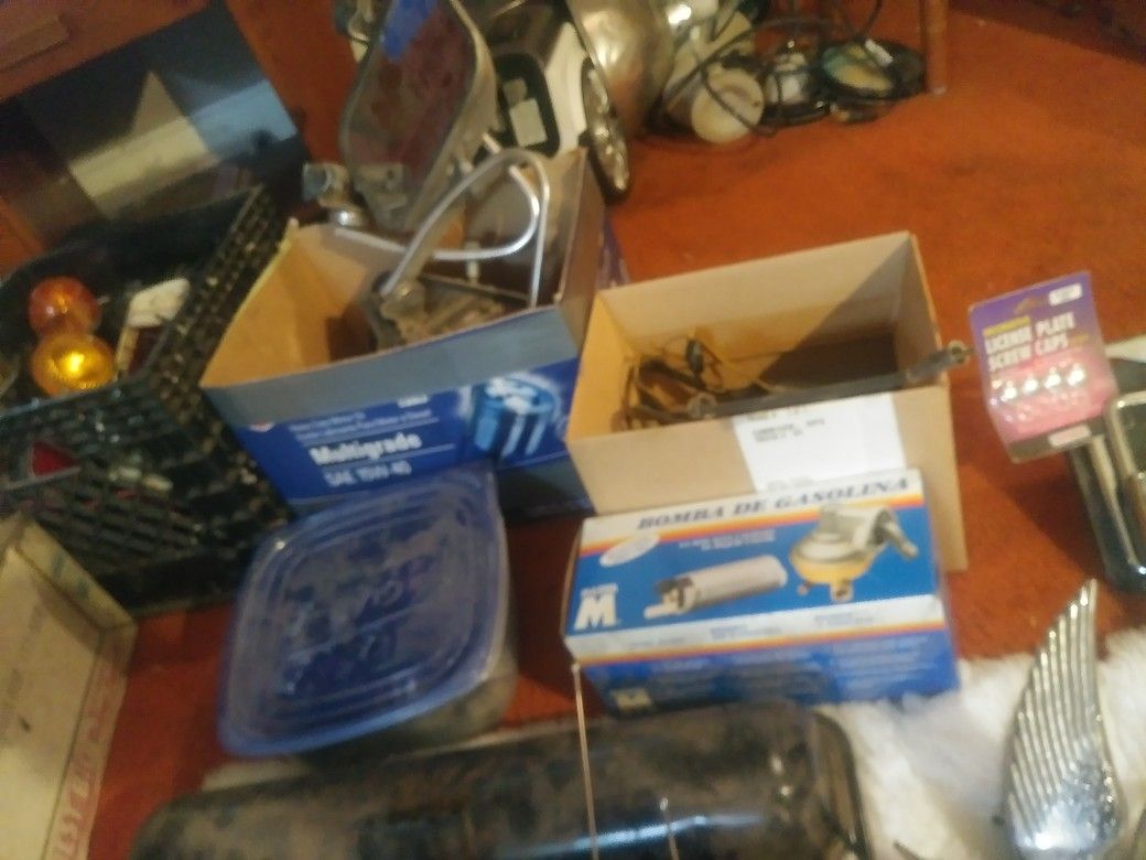 Vintage car items ..