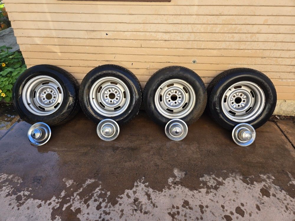 15x8 Rally Wheel Code Chart Set Of 4 Original Corvette 15x8 Wheels Rally for Sale in San Diego, CA ...
