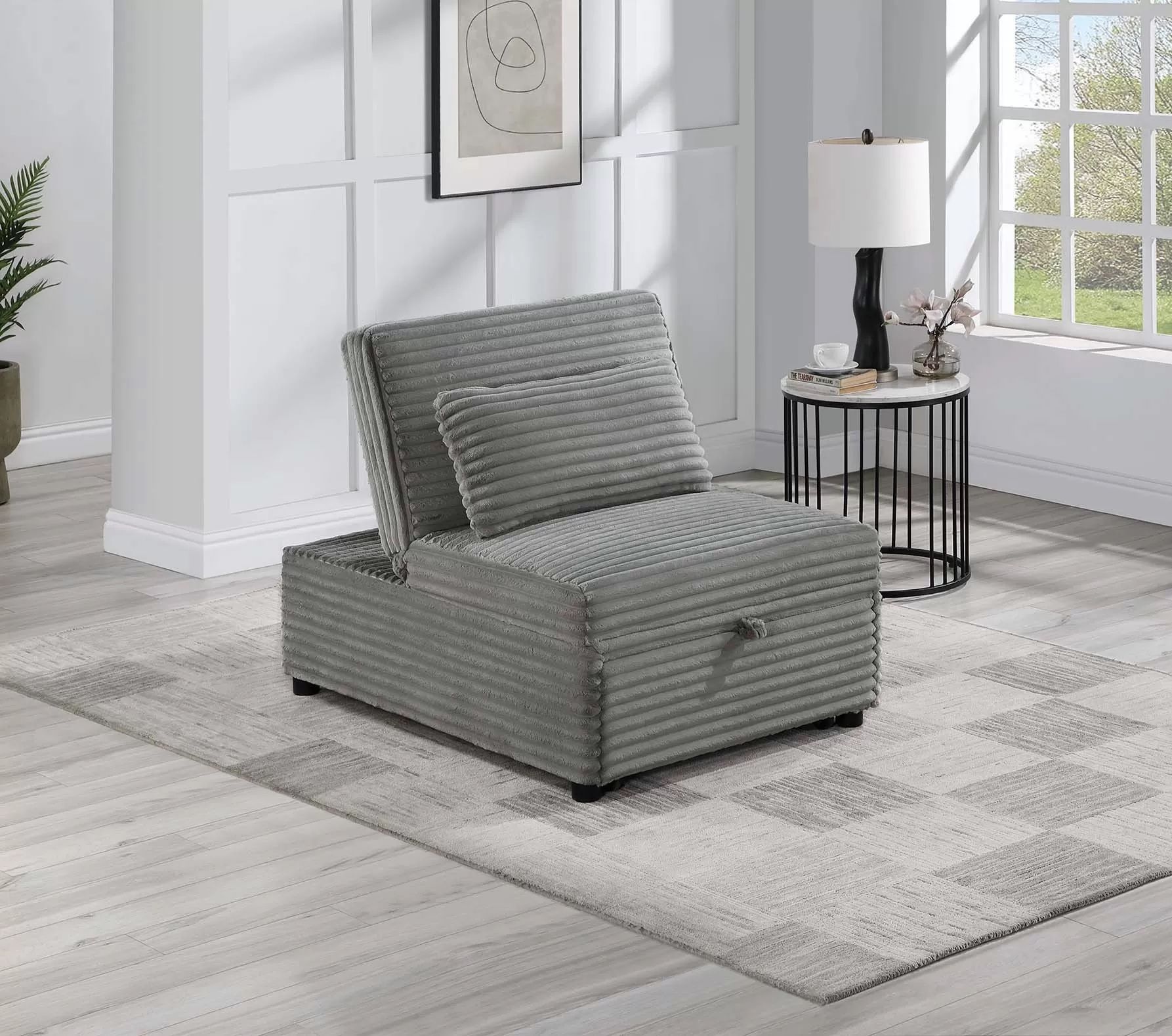 Convertible Sofa Sleeper Sofa Chair W/ Pull-Out Bed