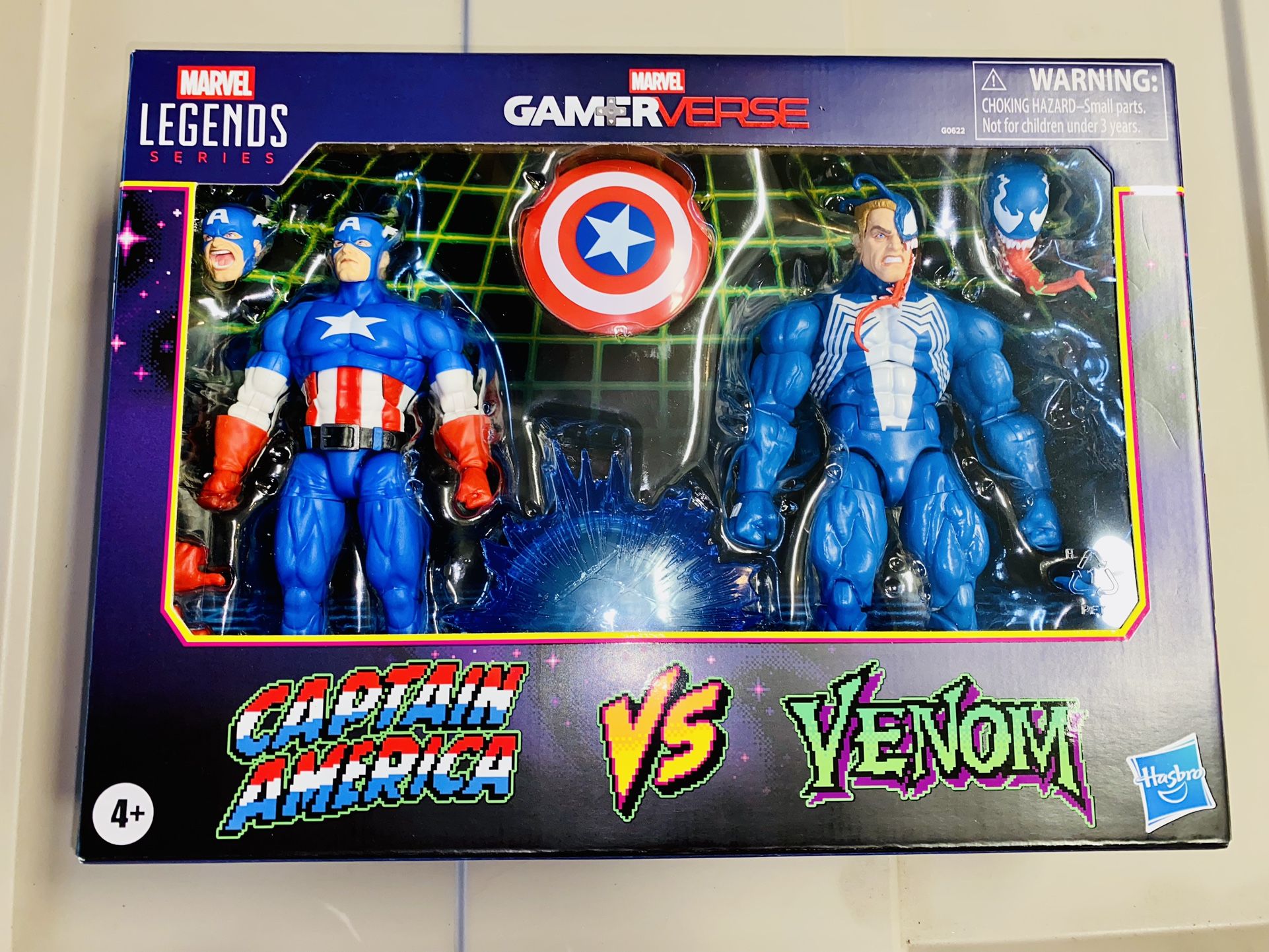 MARVEL LEGENDS GAMERVERSE CAPTAIN AMERICA VENOM
