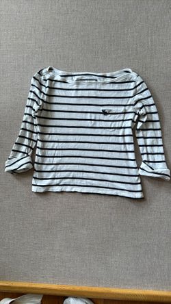 Abercrombie & Fitch 3/4 Sleeves Striped Shirt