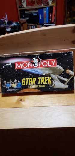 Star Trek limited edition monopoly Obo