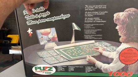 Puzzle table help maintain the puzzle and place