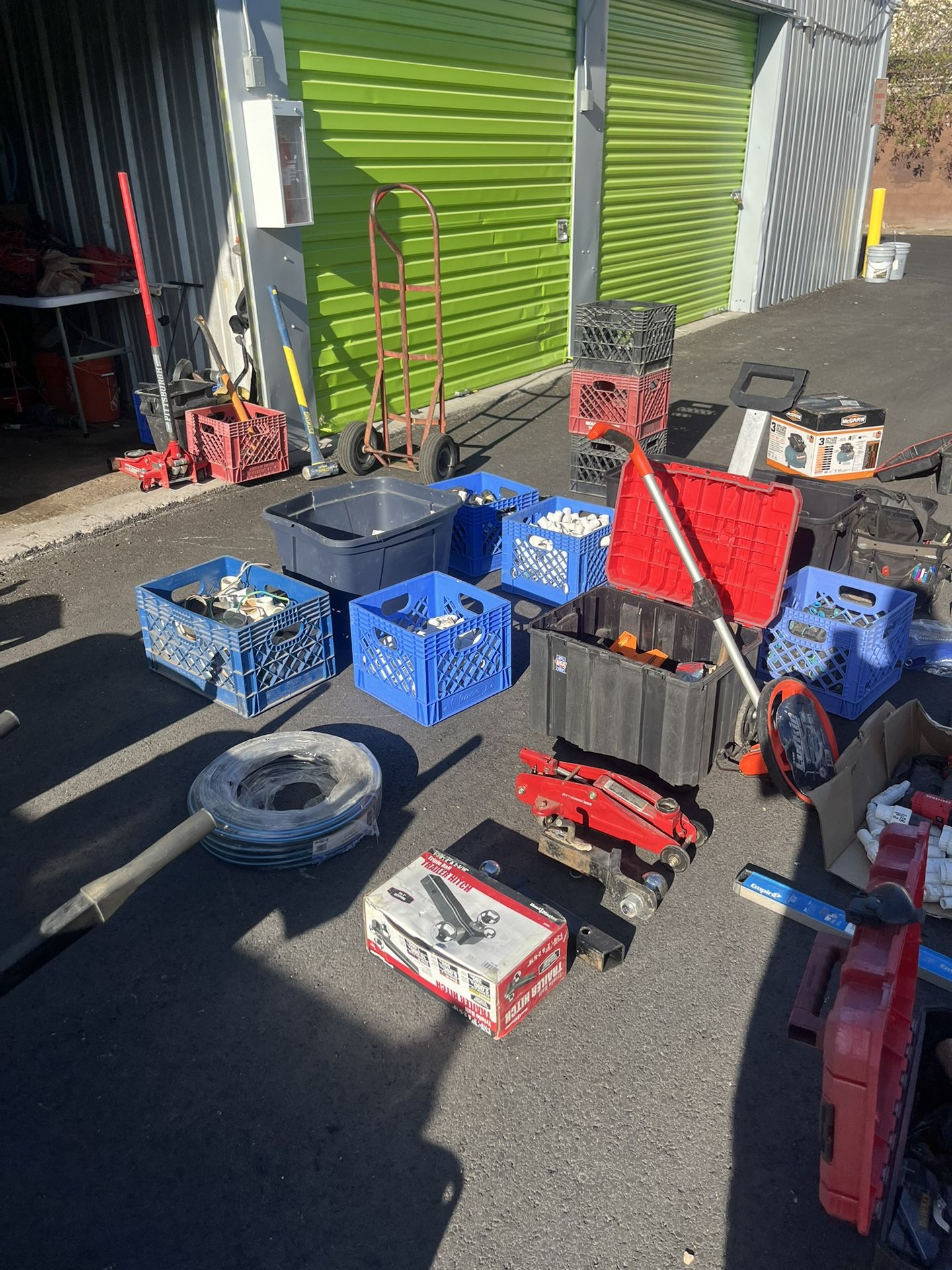 Clearing Out Storage ,tabke Saw ,lots Of Irrigation Parts ,tools Also Other Stuff In Storage